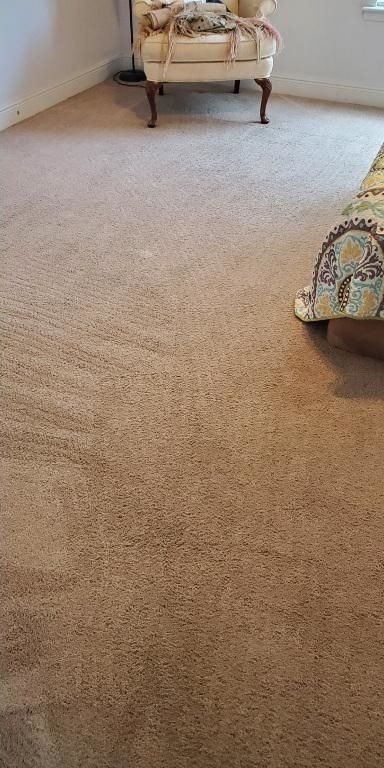 Carpet cleaning pass after Bright Path cleaning